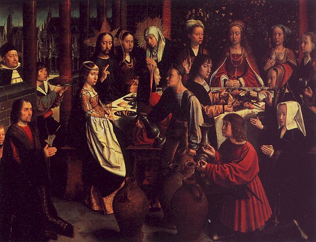 Gerard David The Marriage Feast at Cana